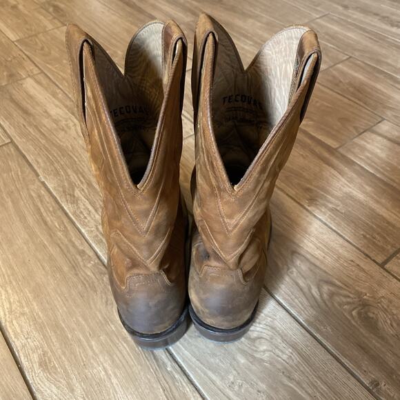 Tecovas The Bandera Ranch Wear Size 12.5 EE Work Boots Cowhide Leather Brown main image 6